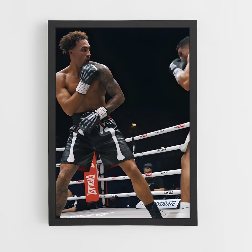 Poster Combat au Sommet – affiche Kick-boxing (vue 2)